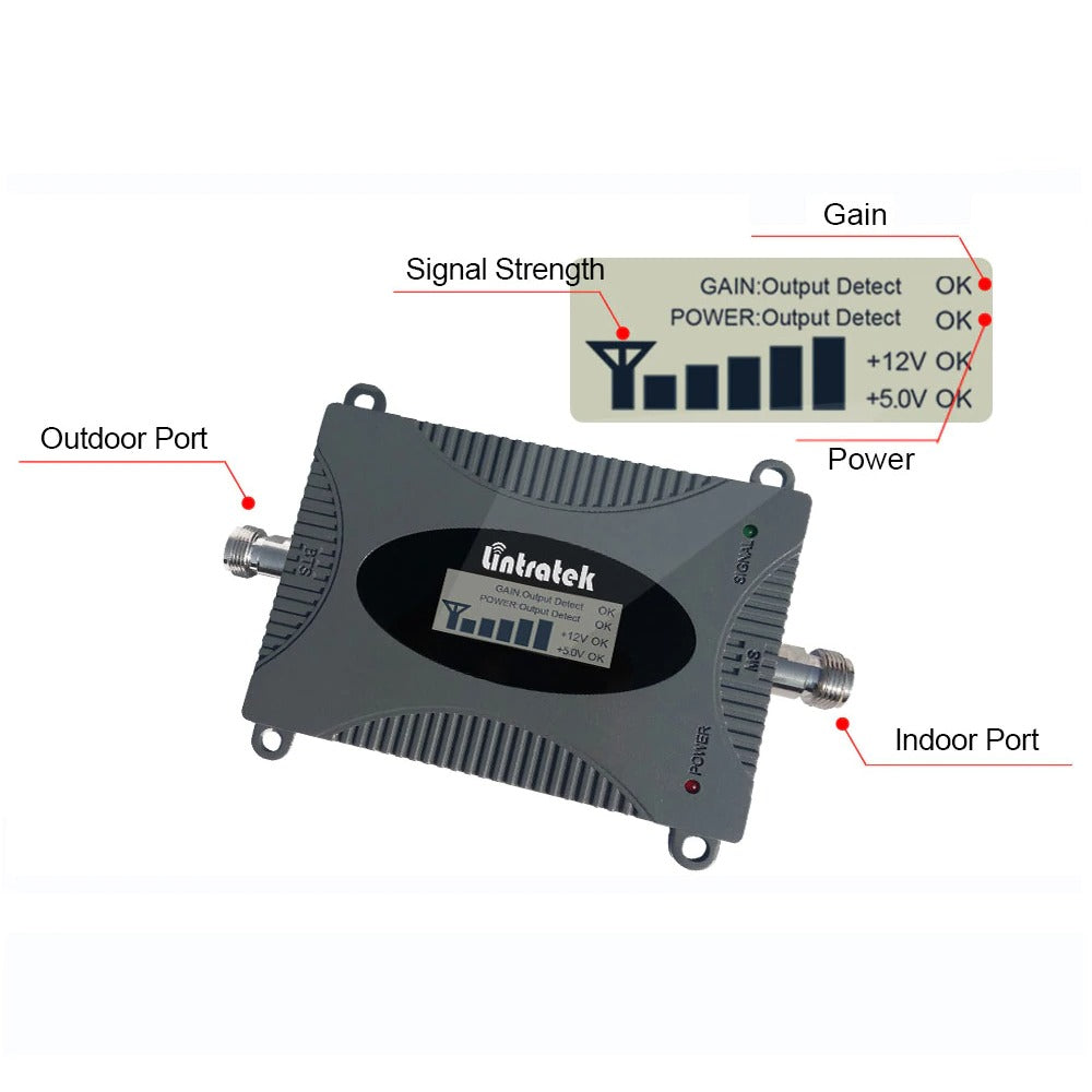 GSM 900MHz Cellular Signal Booster Repeater Amplifier